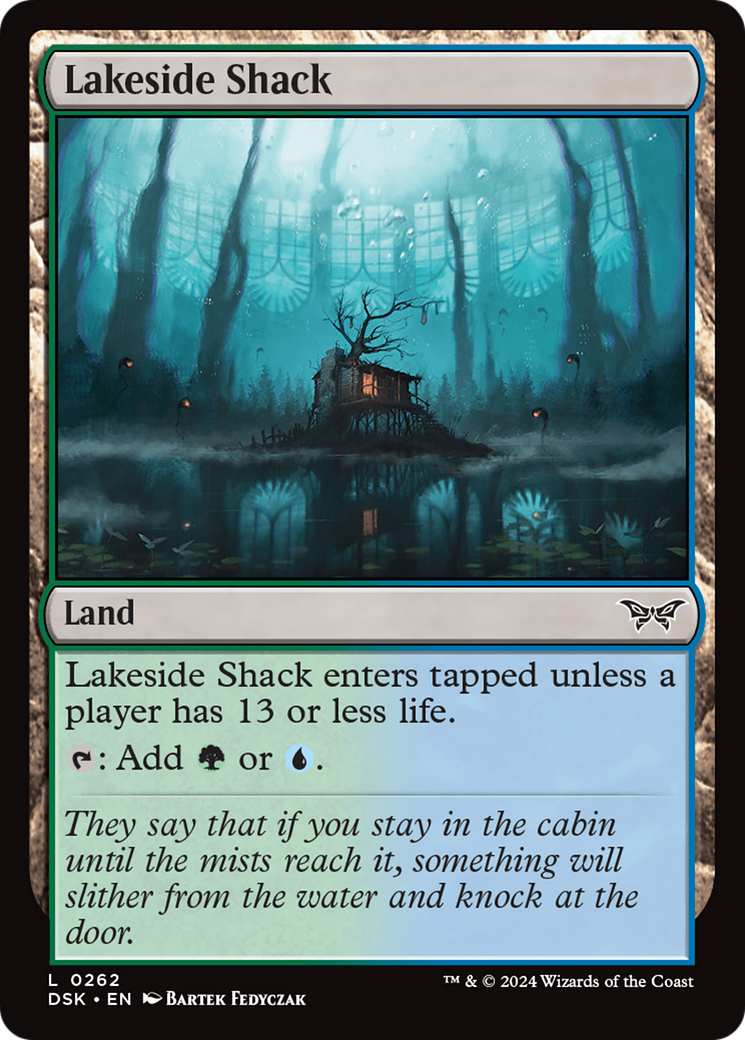 {@C} Lakeside Shack [Duskmourn: House of Horror][DSK 262]