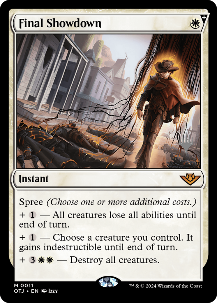 {@R} Final Showdown (Promo Pack) [Outlaws of Thunder Junction Promos][PP OTJ 011]