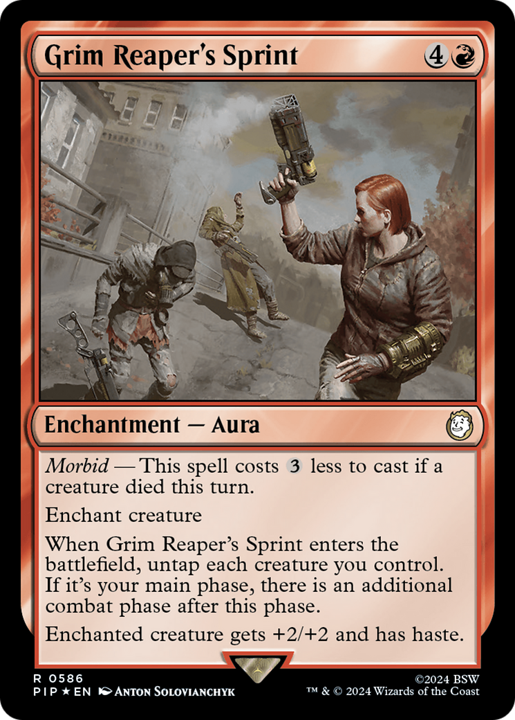 {R} Grim Reaper's Sprint (Surge Foil) [Fallout][PIP 586]