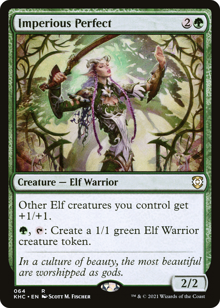 {R} Imperious Perfect [Kaldheim Commander][KHC 064] - Misty Mountain Games