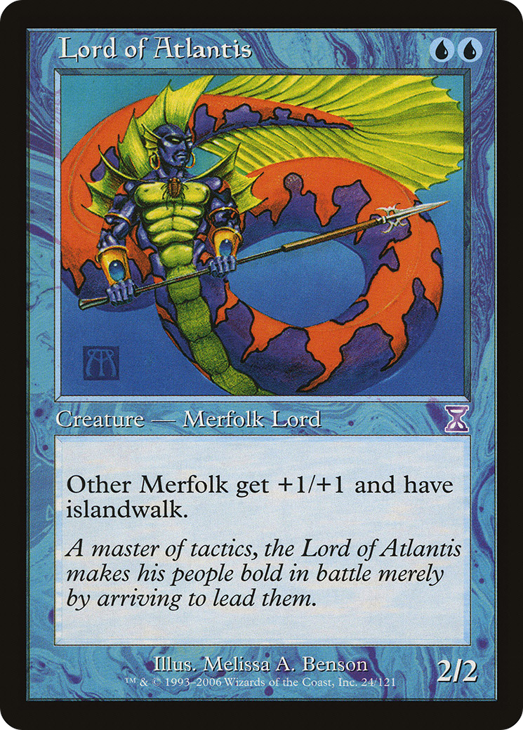 {R} Lord of Atlantis [Time Spiral Timeshifted][TSB 024] - Misty Mountain Games