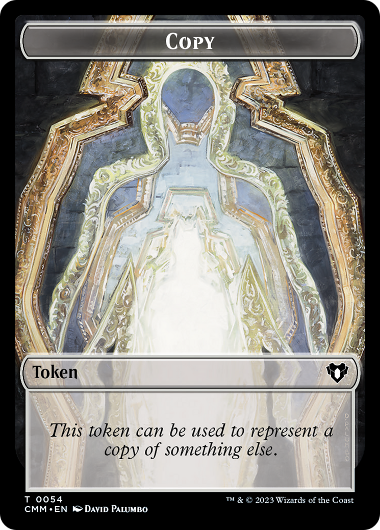 {T} Copy (54) // Soldier Double-Sided Token [Commander Masters Tokens][TCMM 54//9]