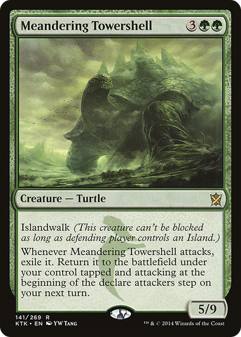 {R} Meandering Towershell [Khans of Tarkir][KTK 141]