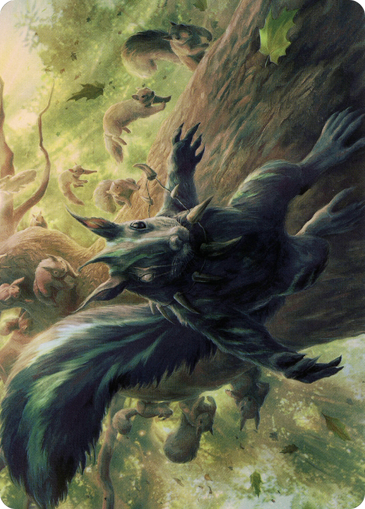 {A} Chatterfang, Squirrel General Art Card (68) [Modern Horizons 2 Art Series][AMH2 068]