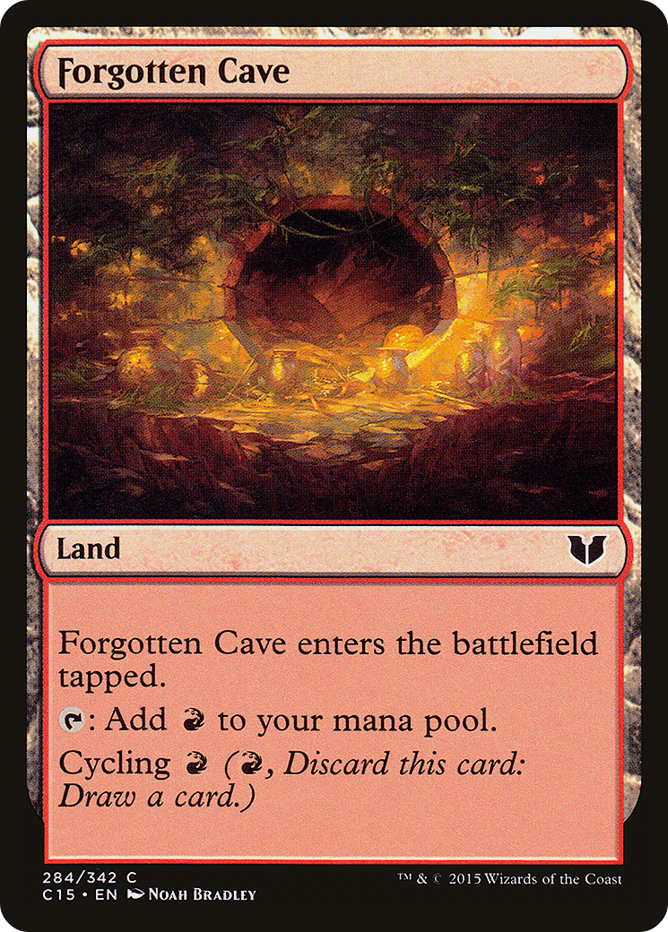 {C} Forgotten Cave [Commander 2015][C15 284]