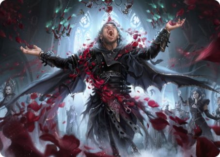 {A} Bloodsoaked Reveler Art Card [Innistrad: Crimson Vow Art Series][AVOW 029]