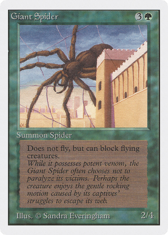 {C} Giant Spider [Unlimited Edition][2ED 199]