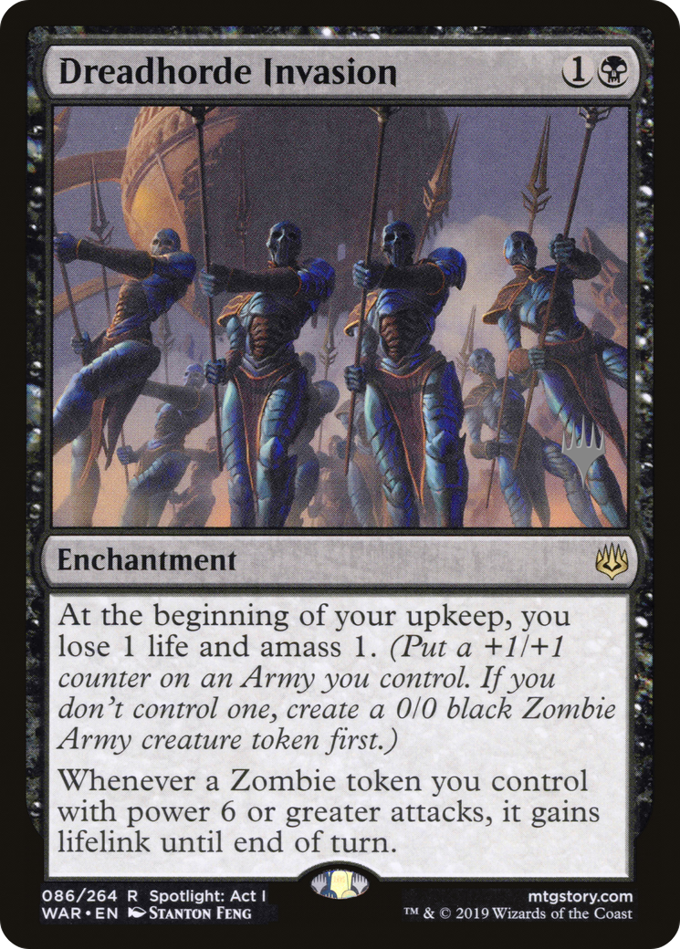 {R} Dreadhorde Invasion (Promo Pack) [War of the Spark Promos][PP WAR 086]