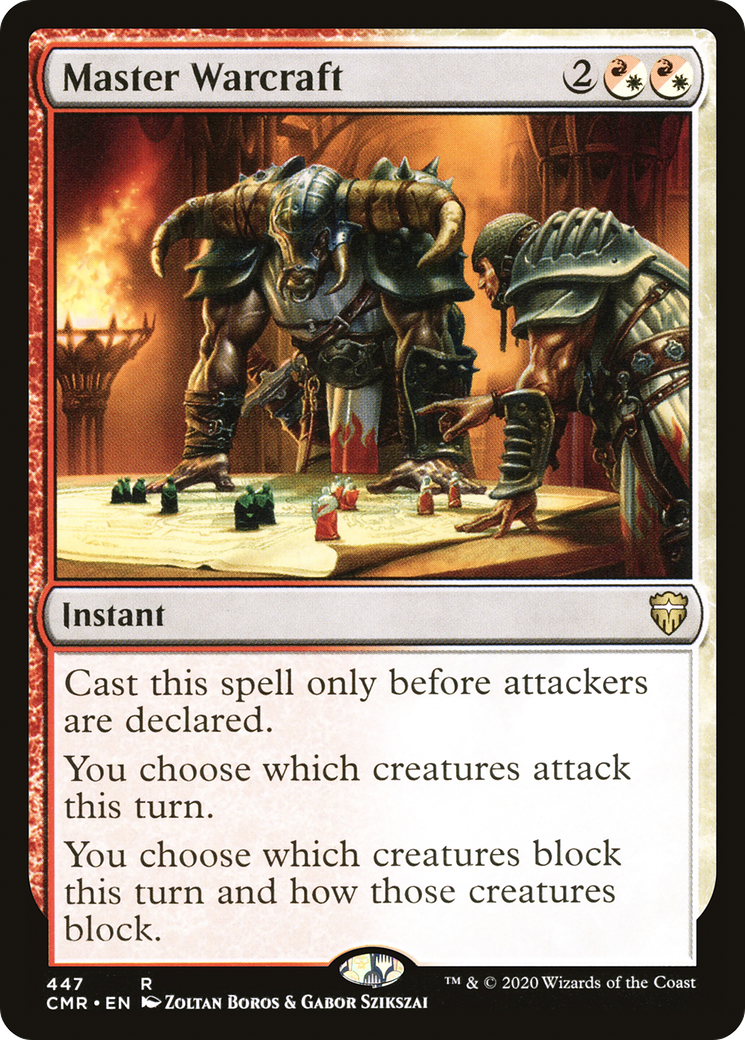{R} Master Warcraft [Commander Legends][CMR 447]
