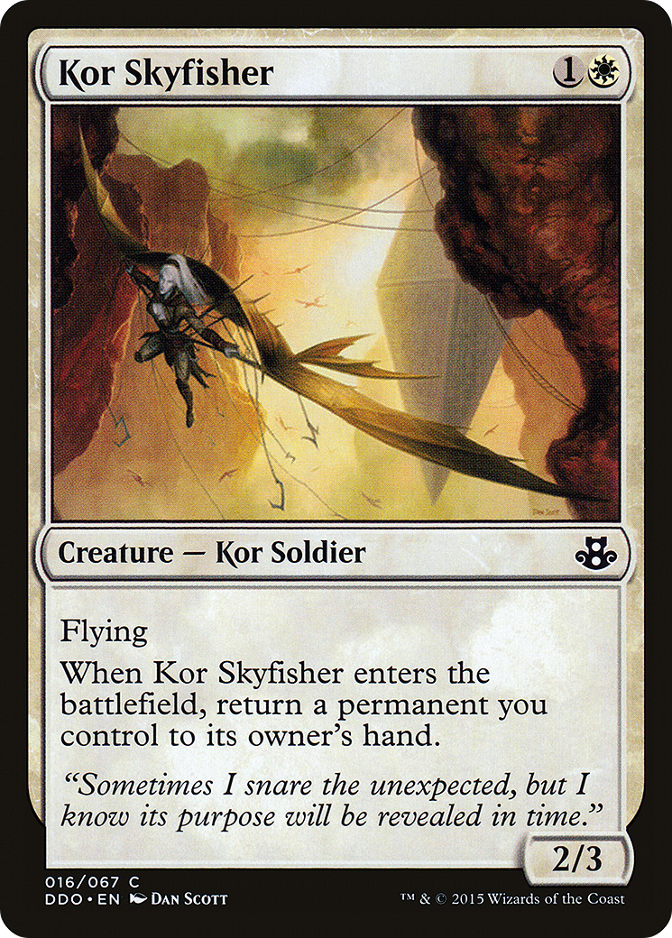 {C} Kor Skyfisher [Duel Decks: Elspeth vs. Kiora][DDO 016]