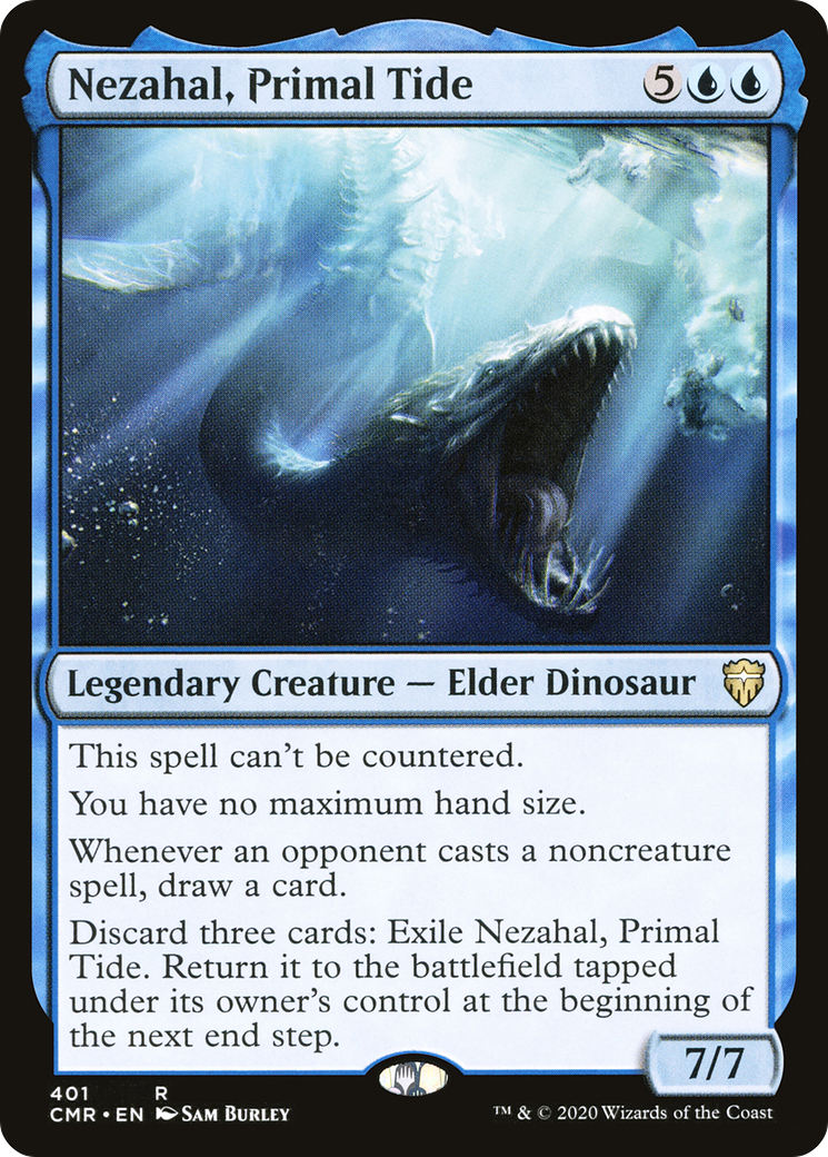 {R} Nezahal, Primal Tide [Commander Legends][CMR 401] - Misty Mountain Games