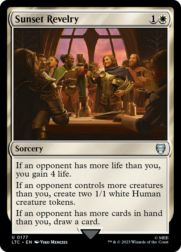 {C} Sunset Revelry [The Lord of the Rings: Tales of Middle-Earth Commander][LTC 177]