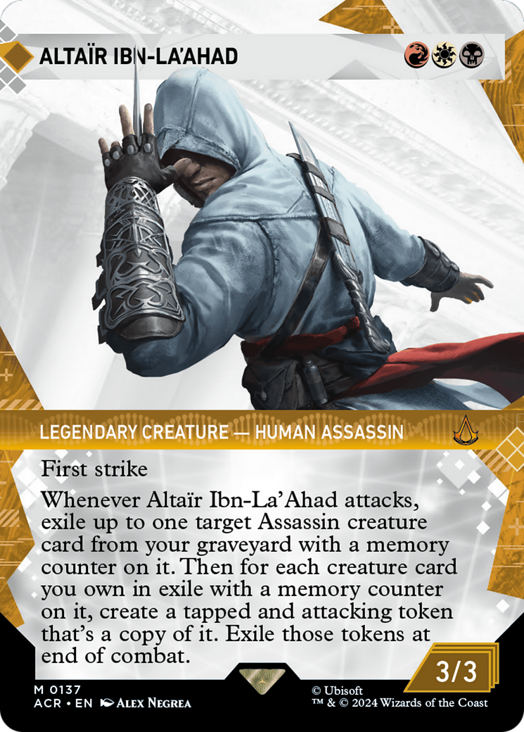 {R} Altair Ibn-La'Ahad (Showcase) [Assassin's Creed][ACR 137]