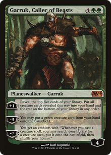{R} Garruk, Caller of Beasts [Magic 2014][M14 172]