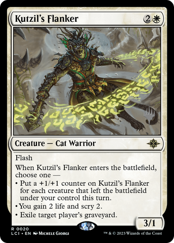 {@R} Kutzil's Flanker (Promo Pack) [The Lost Caverns of Ixalan Promos][PP LCI 020]