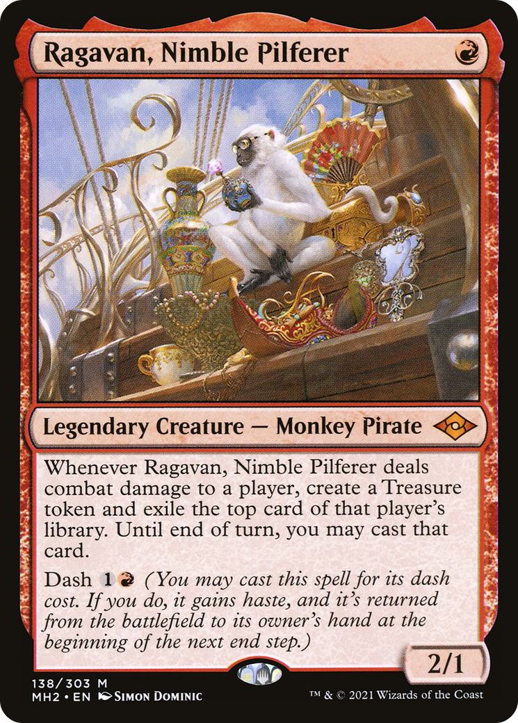 {R} Ragavan, Nimble Pilferer [Modern Horizons 2][MH2 138]