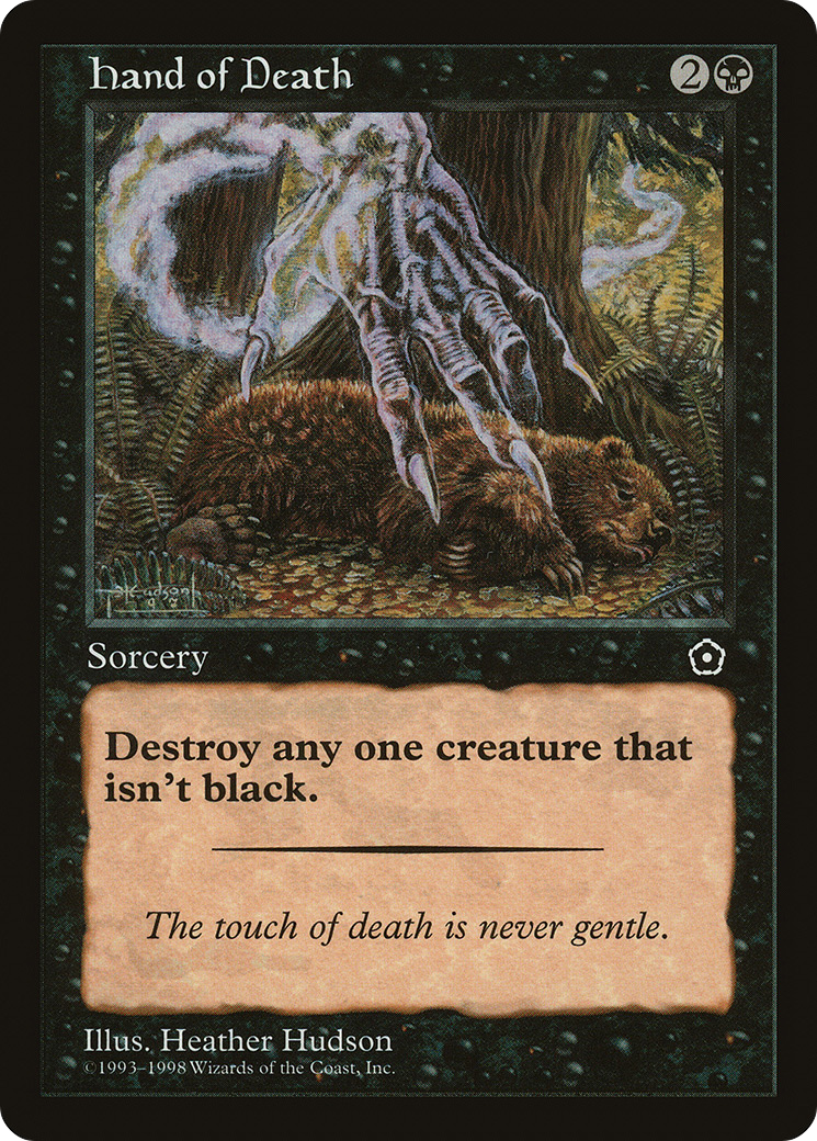 {C} Hand of Death [Portal Second Age][PO2 074]