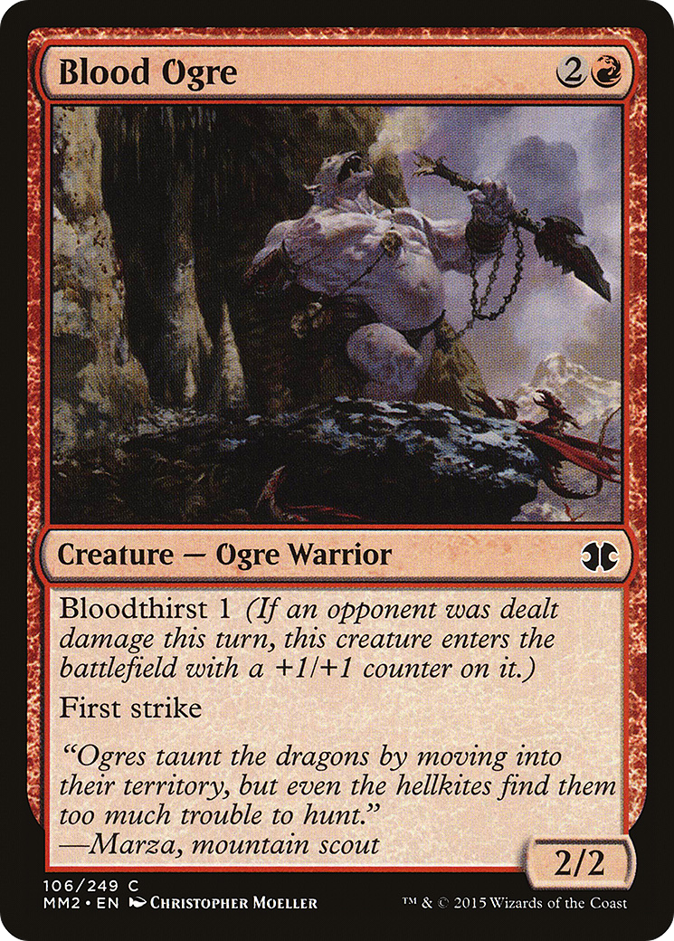{C} Blood Ogre [Modern Masters 2015][MM2 106]