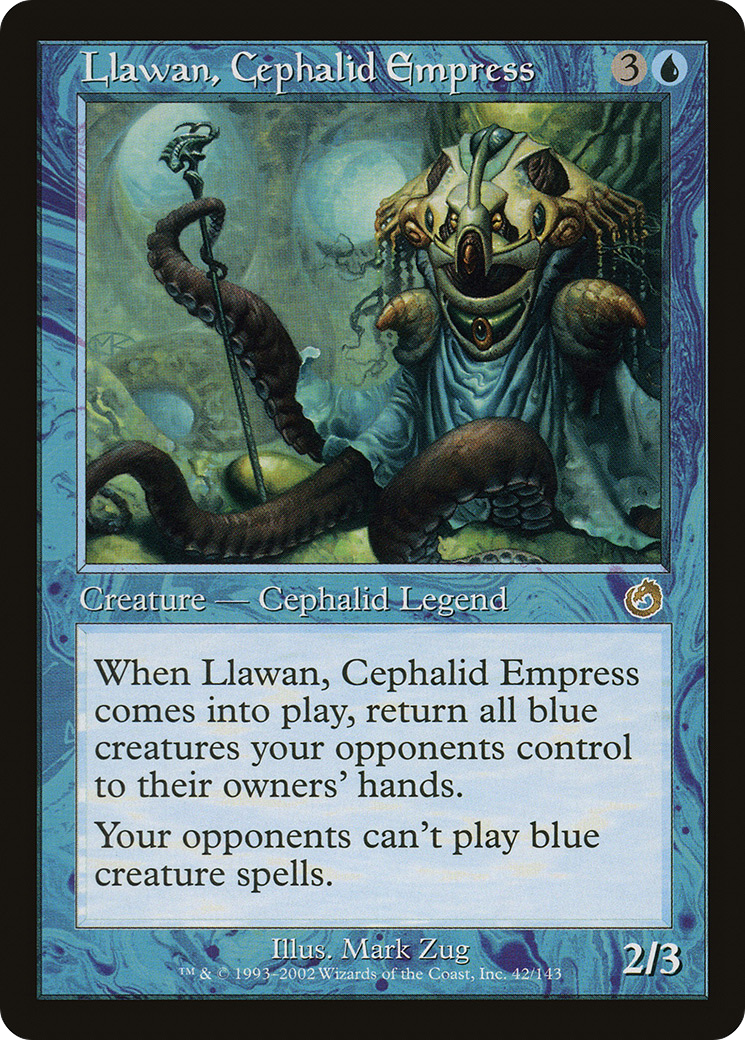 {R} Llawan, Cephalid Empress [Torment][TOR 042]