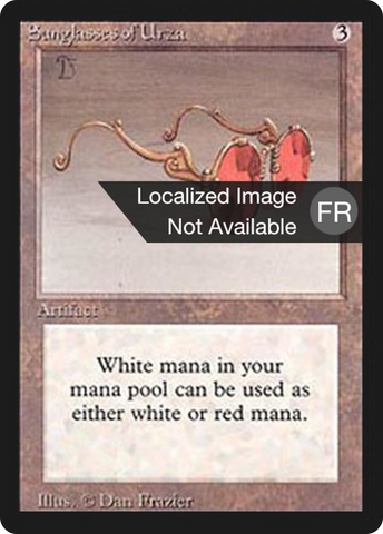 {F} Sunglasses of Urza [Foreign Black Border][FBB 3ED 276]
