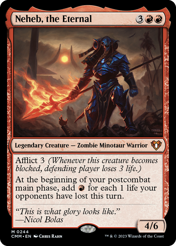 {R} Neheb, the Eternal [Commander Masters][CMM 244]