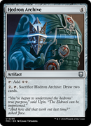 {C} Hedron Archive (Ripple Foil) [Modern Horizons 3 Commander][M3C 295]