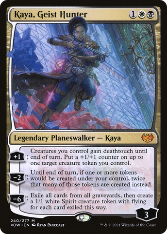 {R} Kaya, Geist Hunter [Innistrad: Crimson Vow][VOW 240]