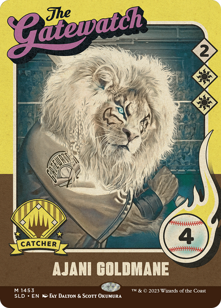 {R} Ajani Goldmane [Secret Lair Drop Series][SLD 1453]