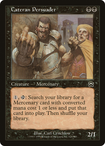 {C} Cateran Persuader [Mercadian Masques][MMQ 124]