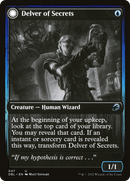{C} Delver of Secrets // Insectile Aberration [Innistrad: Double Feature][DBL 047]