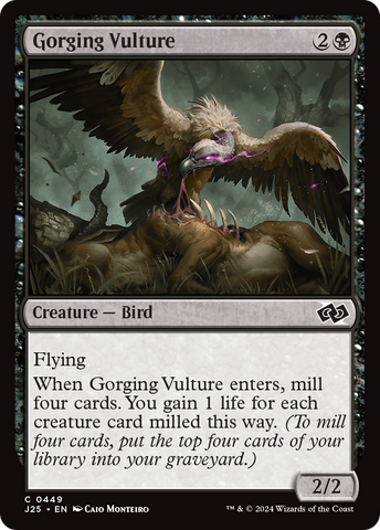 {C} Gorging Vulture [Foundations Jumpstart][J25 449]