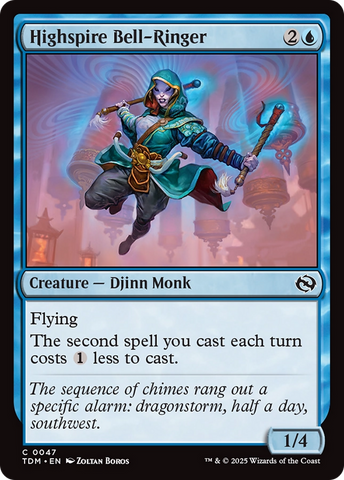 {@C} Highspire Bell-Ringer [Tarkir: Dragonstorm][TDM 047]