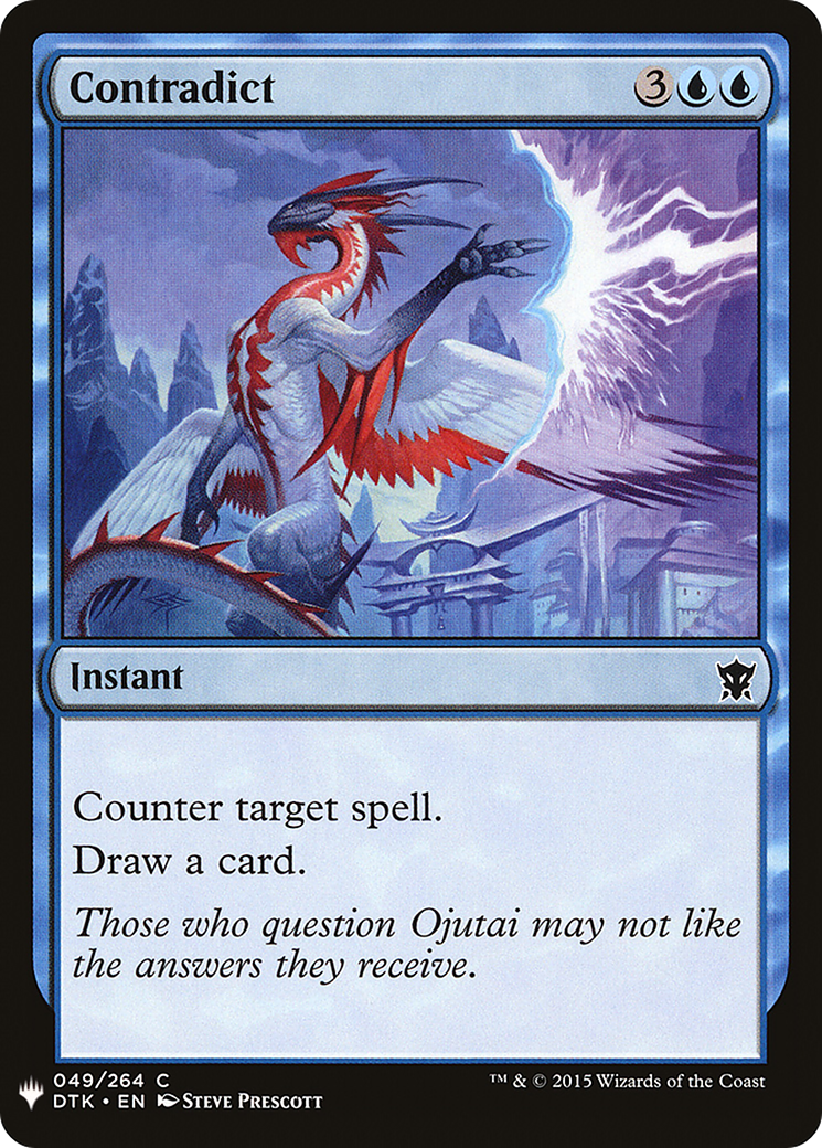 {C} Contradict [Mystery Booster][LS DTK 049]