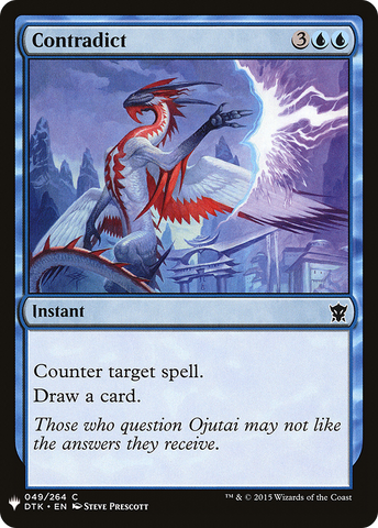{C} Contradict [Mystery Booster][LS DTK 049]