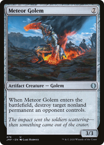 {C} Meteor Golem [Jumpstart][JMP 474]