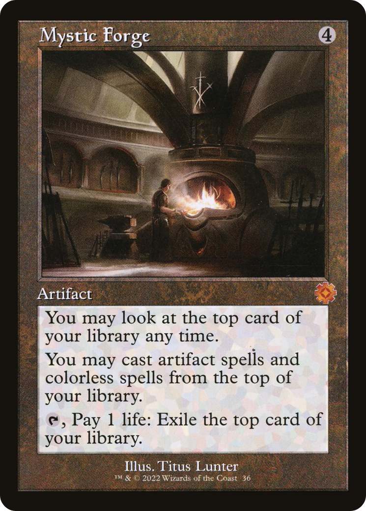 {R} Mystic Forge (Retro) [The Brothers' War Retro Artifacts][BRR 036]