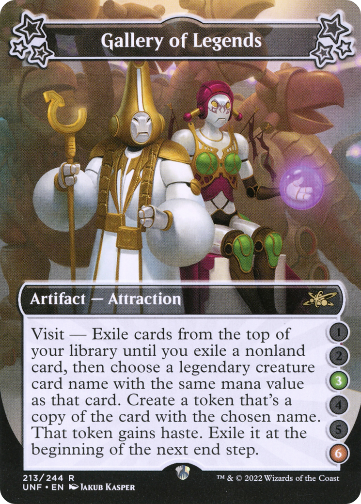 {R} Gallery of Legends (3-6) [Unfinity][UNF 213]
