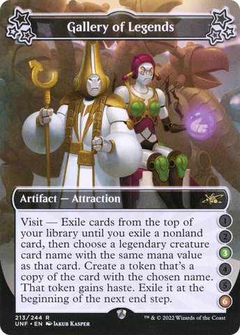 {R} Gallery of Legends (3-6) [Unfinity][UNF 213]