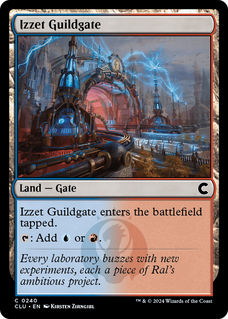 {C} Izzet Guildgate [Ravnica: Clue Edition][CLU 240]