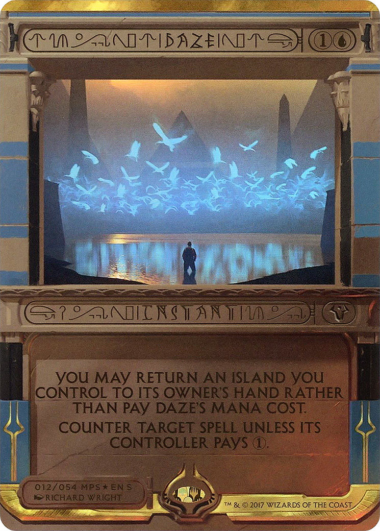 {R} Daze (Invocation) [Amonkhet Invocations][MP2 012]