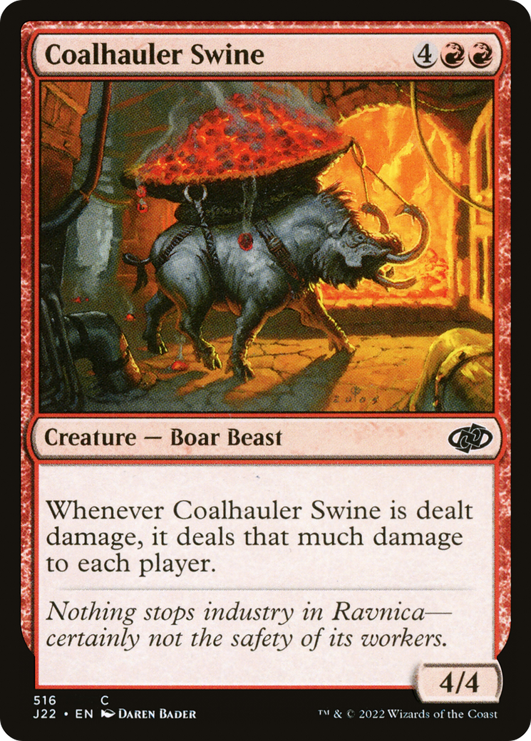 {C} Coalhauler Swine [Jumpstart 2022][J22 516]