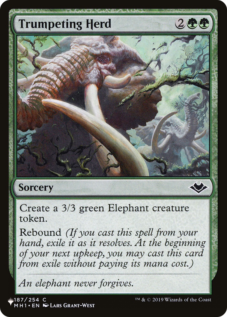 Trumpeting Herd [LIST 187/254]