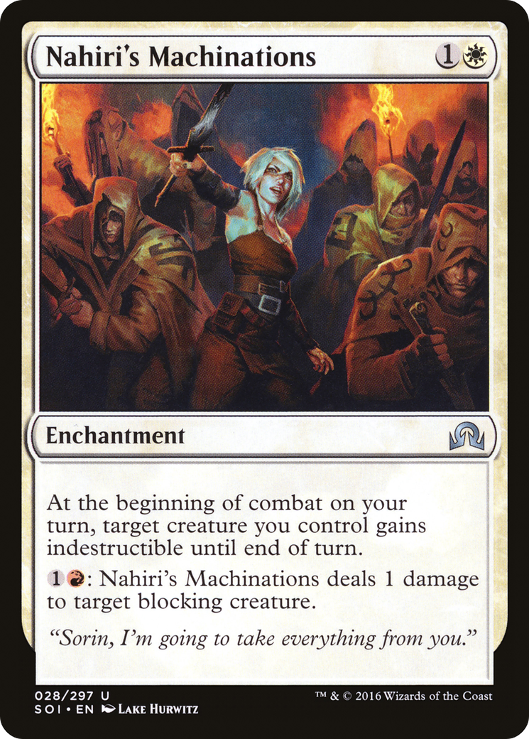 {C} Nahiri's Machinations [Shadows over Innistrad][SOI 028]