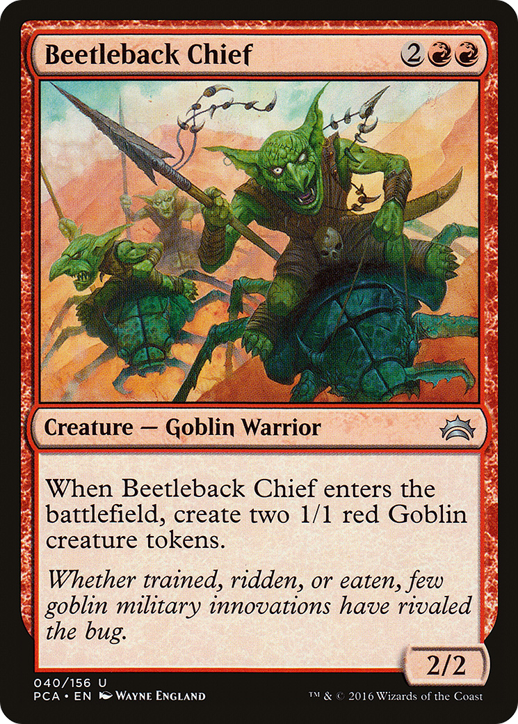 {C} Beetleback Chief [Planechase Anthology][PCA 040]