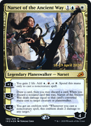 {R} Narset of the Ancient Way [Ikoria: Lair of Behemoths Prerelease Promos][PR IKO 195]