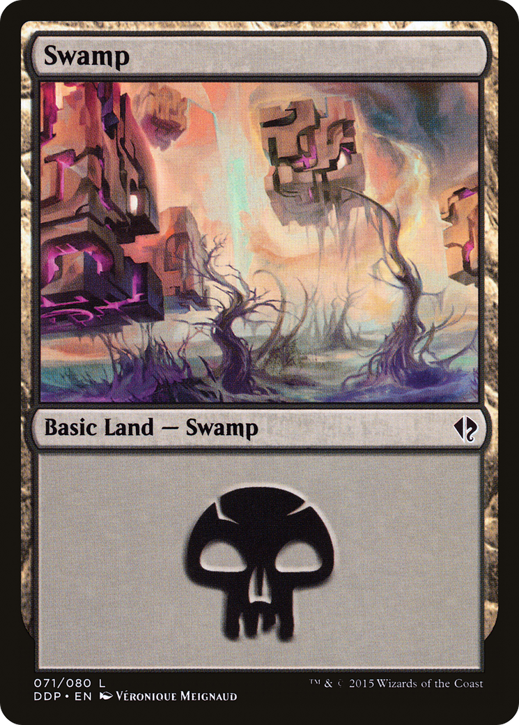 {B}[DDP 071] Swamp (71) [Duel Decks: Zendikar vs. Eldrazi]