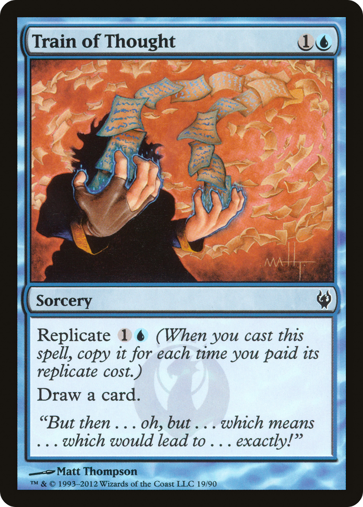{C} Train of Thought [Duel Decks: Izzet vs. Golgari][DDJ 019]