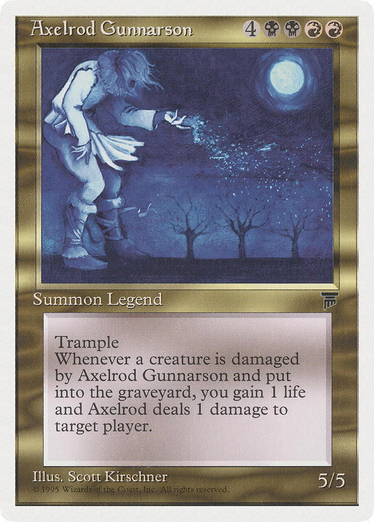 {R} Axelrod Gunnarson [Chronicles][CHR 072]