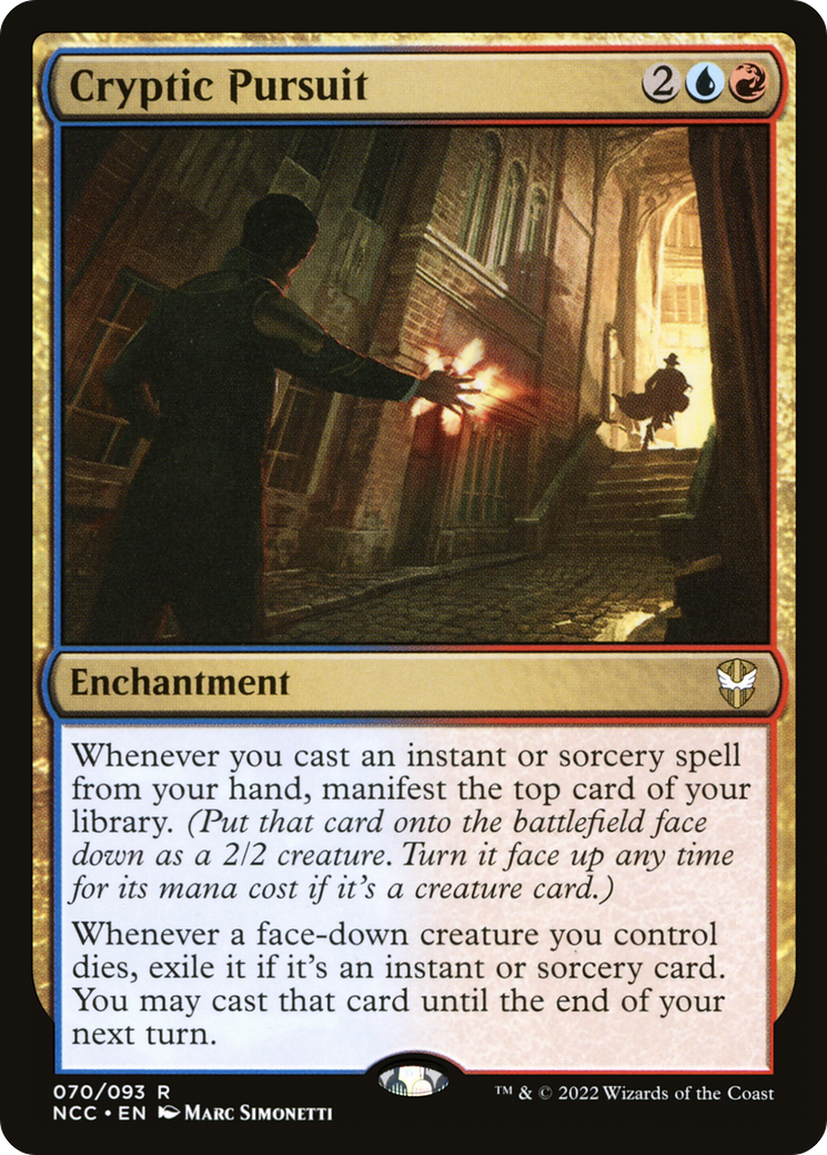 {R} Cryptic Pursuit [Streets of New Capenna Commander][NCC 070]