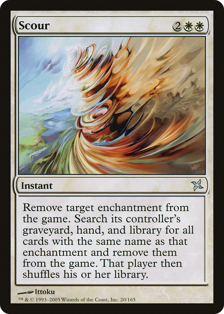 {C} Scour [Betrayers of Kamigawa][BOK 020]